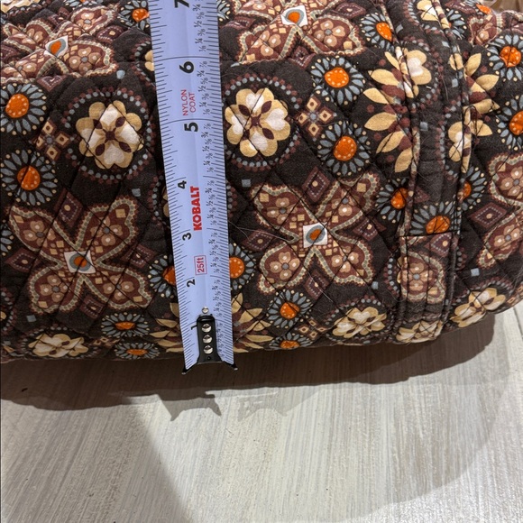 Vera Bradley Brown Floral Tote Bag Set - Picture 11 of 12